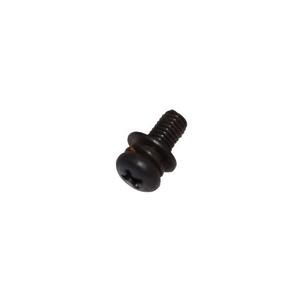 M5x0.8x12 Button Head Philips Screw (includes one M5 lock washer and one M5 flat washer)