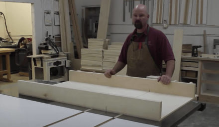 Making A Crosscut Sled For Your SawStop Table Saw