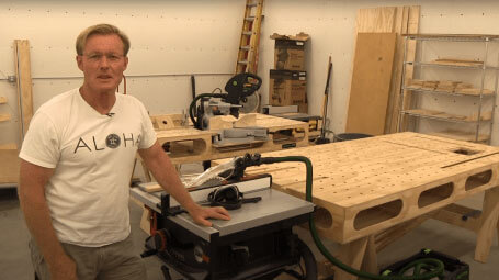 Ron Paulk on the Jobsite Saw