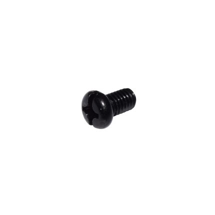 M6x1.0x10 Pan Head Phillips Screw (Black Zinc)