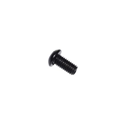 M6x1.0x12 Button Head Socket Screw (Black Zinc)