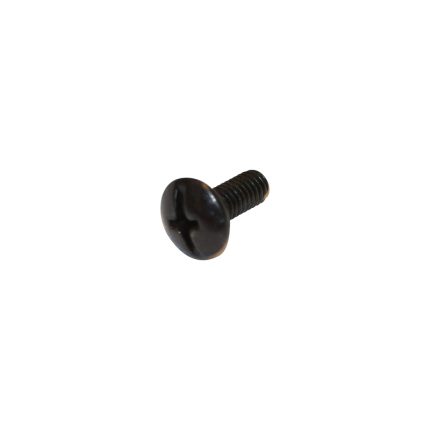 M4x0.7x10 Truss Head Phillips Screw (Black Zinc)