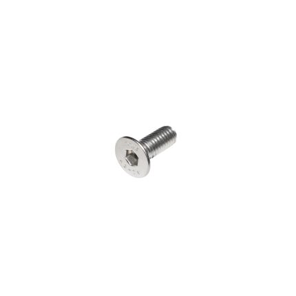 M6x1.0x16 Flat Head Socket Screw (silver zinc)