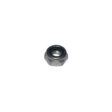 M10x1.5 Lock Nut (Silver Zinc)