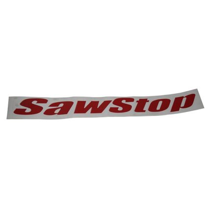 T-Glide Fence SawStop Label