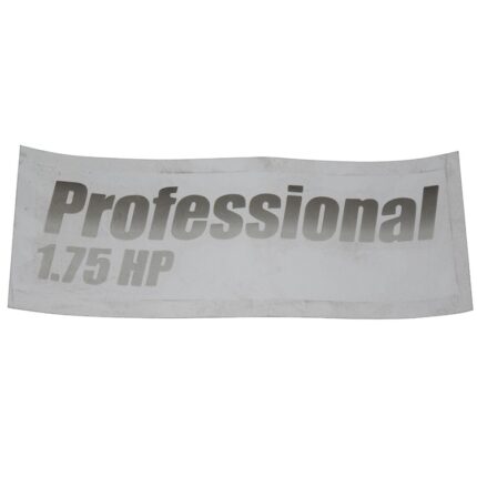 Professional 1.75HP Label