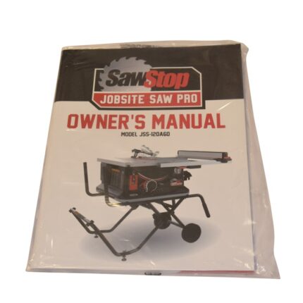 Owner's Manual for JSS PRO