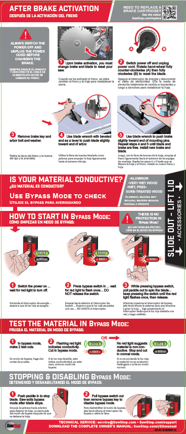 Storage Lid Label for JSS PRO